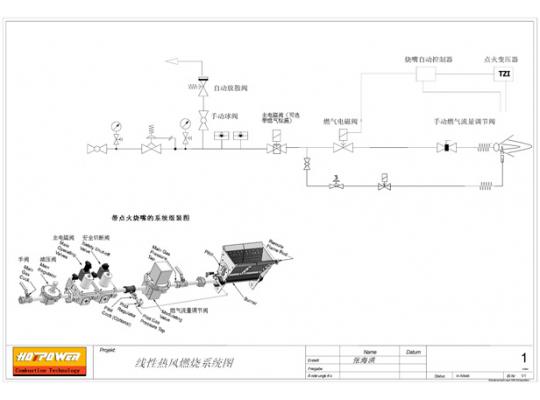 熱風(fēng)空調(diào)燃燒系統(tǒng)